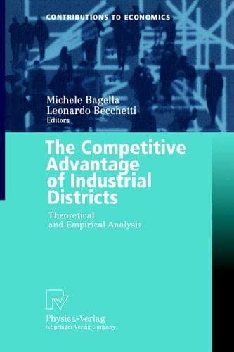 Tapa de The competitive advantage of industrial districts