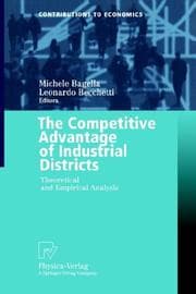 Tapa de The competitive advantage of industrial districts