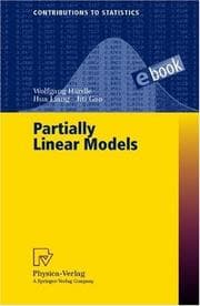 Tapa de Partially linear models