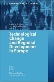 Tapa de Technological Change and Regional Development in Europe