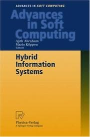 Tapa de Hybrid information systems