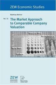 Tapa de The Market Approach to Comparable Company Valuation (ZEW Economic Studies)