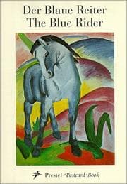 Tapa de The Blue Rider (Postcard Books)