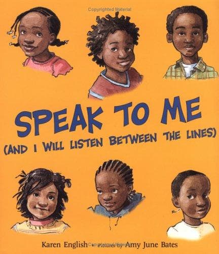 Tapa de Speak to me