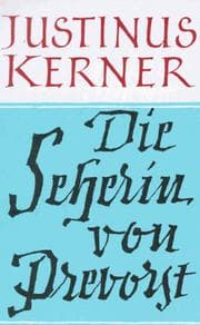 Tapa de Die Seherin von Prevorst