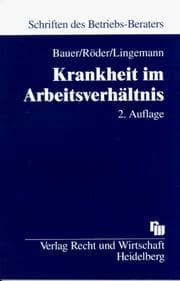 Tapa de Krankheit im Arbeitsverhältnis