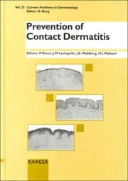 Tapa de Prevention of contact dermatitis