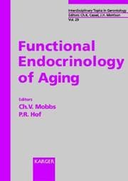 Tapa de Functional endocrinology of aging