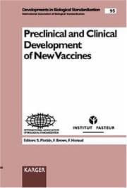 Tapa de Preclinical and clinical development of new vaccines