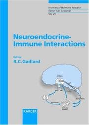 Tapa de Neuroendocrine-Immune Interactions (Frontiers of Hormone Research)