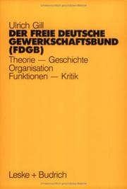 Tapa de Der Freie Deutsche Gewerkschaftsbund (FDGB)