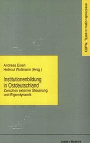 Tapa de Institutionenbildung in Ostdeutschland