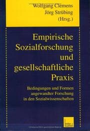 Tapa de Empirische Sozialforschung und gesellschaftliche Praxis