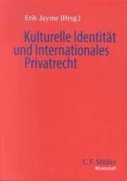 Tapa de Kulturelle Identität und internationales Privatrecht