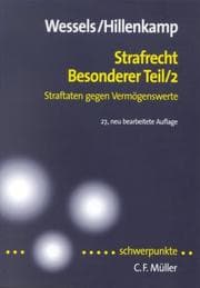 Tapa de Strafrecht, besonderer Teil