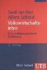 Tapa de Volkswirtschaftslehre. Eine problemorientierte Einführung.