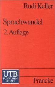 Tapa de Sprachwandel. Von der unsichtbaren Hand in der Sprache