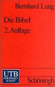 Tapa de Die Bibel. Eine kritische Einführung
