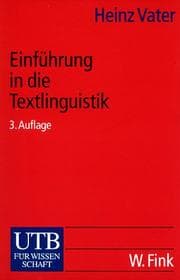 Tapa de Einführung in die Textlinguistik. Struktur und Verstehen von Texten