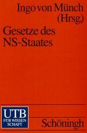 Tapa de Gesetze des NS-Staates