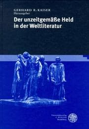 Tapa de Der unzeitgemässe Held in der Weltliteratur