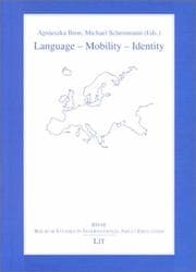 Tapa de Language - Mobility - Identity