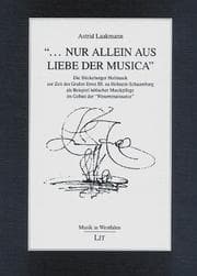 Tapa de " -- nur allein aus Liebe der Musica"