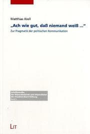 Tapa de Ach wie gut, dass niemand weiss--