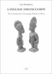 Tapa de Language and Exclusion