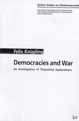 Tapa de Democracies and War