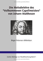 Tapa de Die Melodielehre des Vollkommenen Capellmeisters von Johann Mattheson