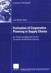 Tapa de Evaluation of Cooperative Planning in Supply Chains