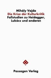 Tapa de Die Krise der Kulturkritik