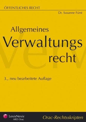 Tapa de Allgemeines Verwaltungsrecht