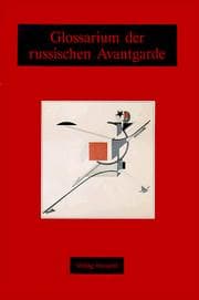 Tapa de Glossarium der russischen Avantgarde