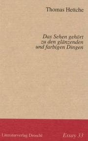 Tapa de Das Sehen gehört zu den glänzenden und farbigen Dingen