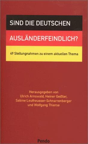 Tapa de Sind die Deutschen ausländerfeindlich?