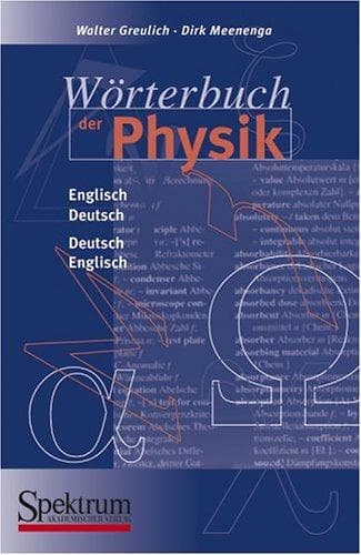 Tapa de Dictionary of Physics