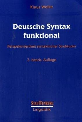 Tapa de Deutsche Syntax funktional