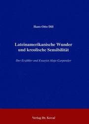 Tapa de Lateinamerikanische Wunder und kreolische Sensibilität