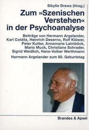 Tapa de Zum "Szenischen Verstehen" in der Psychoanalyse