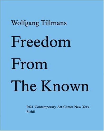 Tapa de Wolfgang Tillmans