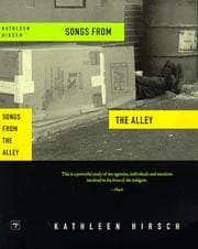 Tapa de Songs from the alley