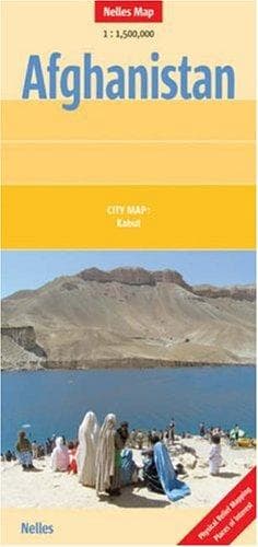 Tapa de Afghanistan Nelles Map