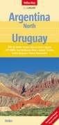 Tapa de Argentina North and Uruguay Nelles Map