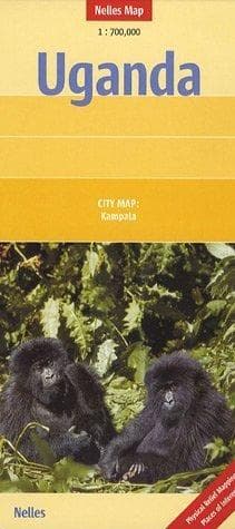 Tapa de Uganda Nelles Map