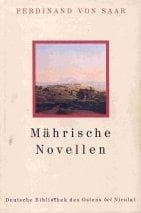 Tapa de Mährische Novellen