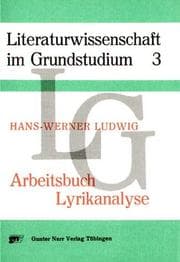Tapa de Arbeitsbuch Lyrikanalyse