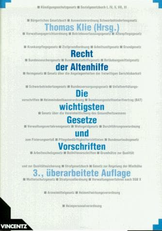 Tapa de Recht der Altenhilfe