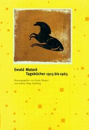 Tapa de Ewald Mataré Tagebücher 1915 bis 1965